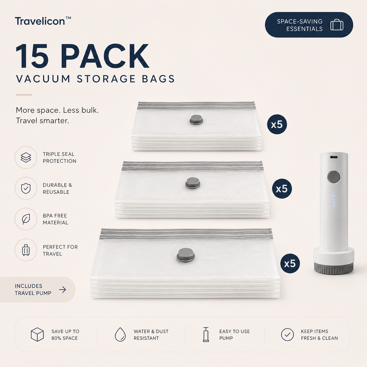 Travelicon™ SmartVac Pro