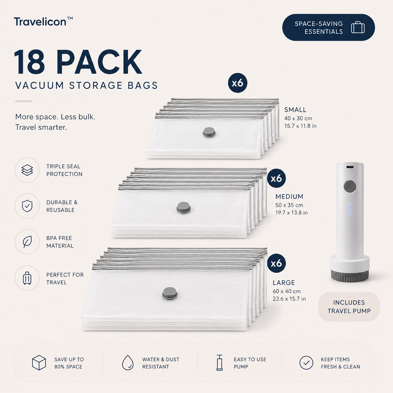 Travelicon™ SmartVac Pro