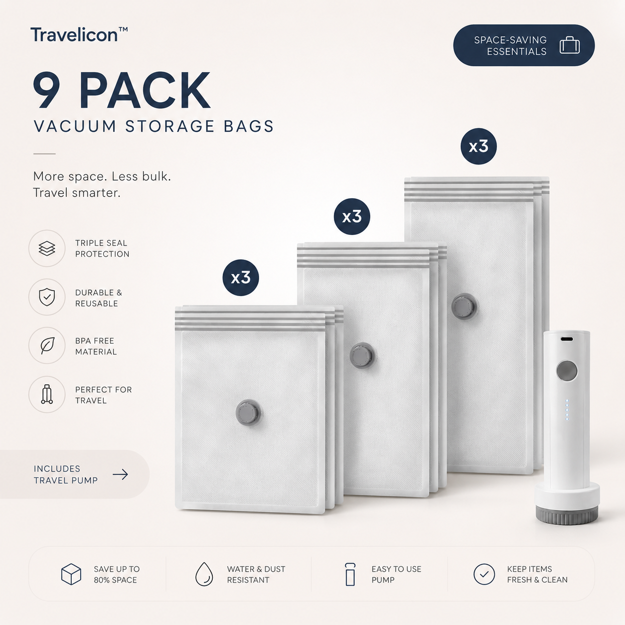 Travelicon™ SmartVac Pro